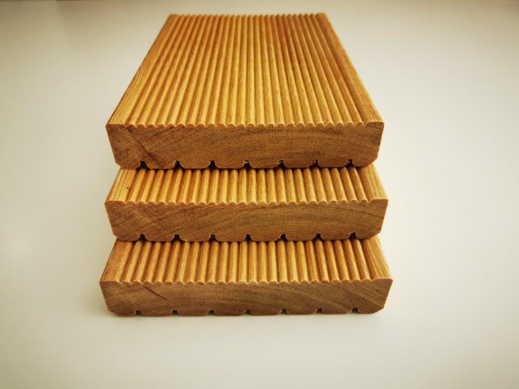 Decking  Ribbed 27x142mm Grade AB