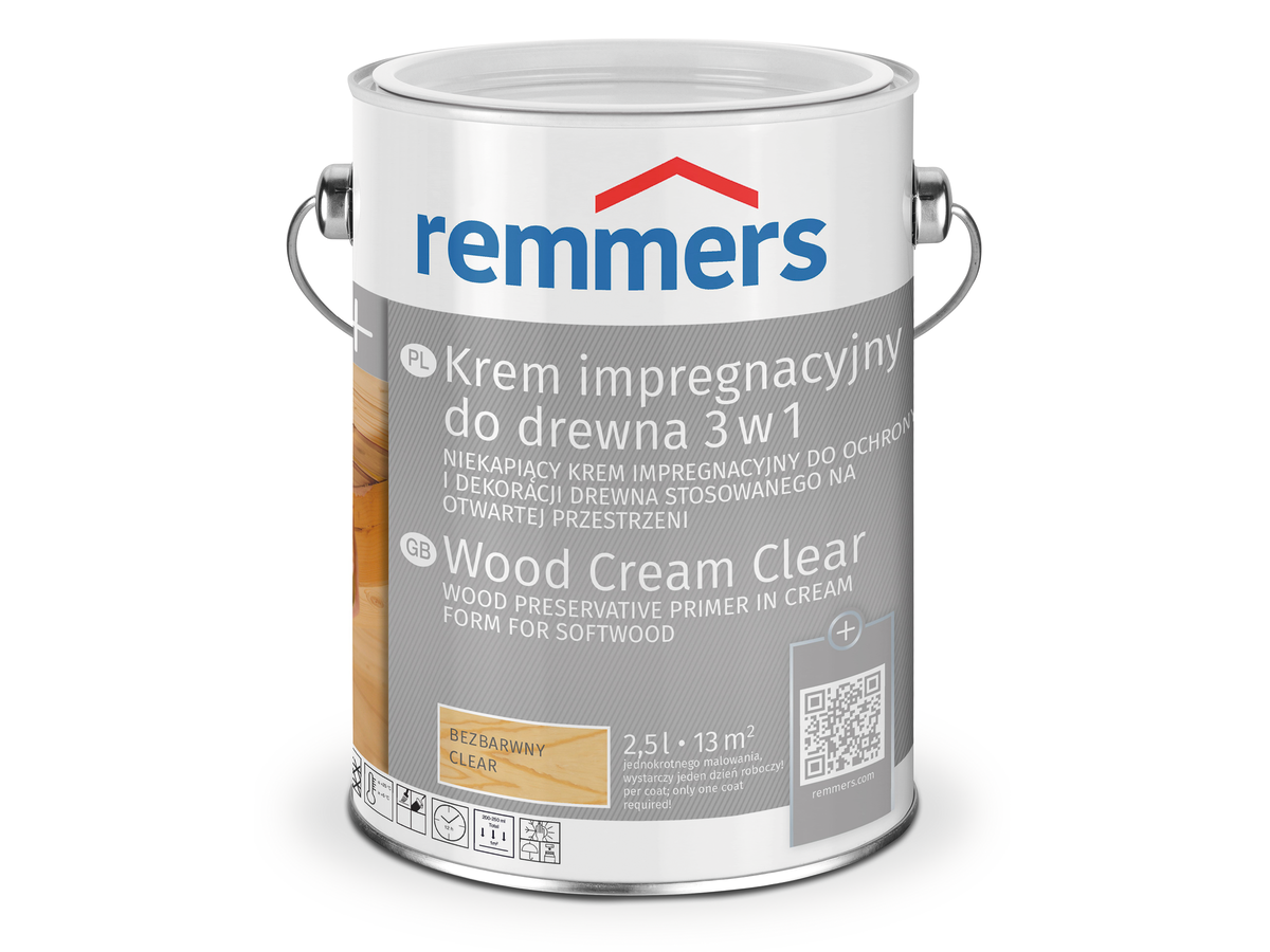 Remmers Wood Cream Premium Preservative 3in1 Clear