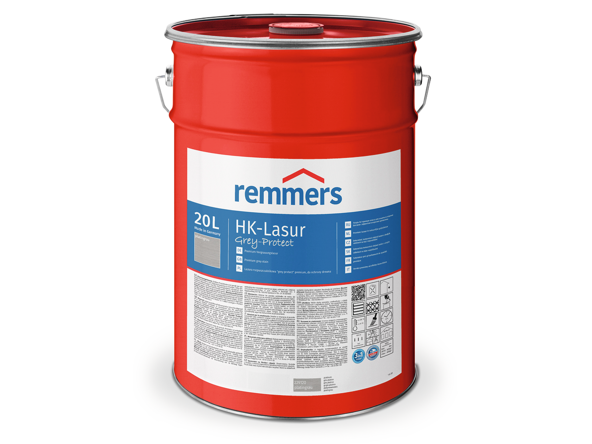 Remmers HK Stain Grey Protect Premium Preservative 3in1